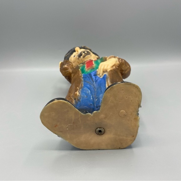 Emmett Kelly Squeak Toy 10” Vintage 1950s Rubber Figurine Clown Doll Preowned - Picture 4 of 8